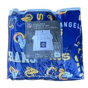 NFL Los Angeles Rams Full Size Comforter Set, NWT